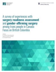 A survey of experiences with surgery readiness assessment and gender-affirming surgery among trans people in Canada: Focus on British Columbia