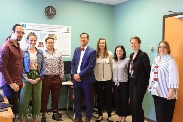 Dr. Santa Ono visits SARAVYC